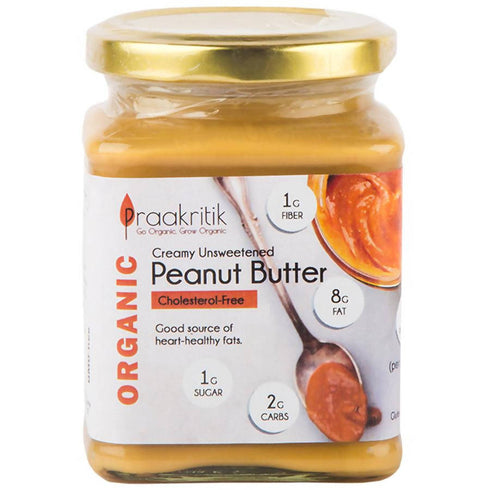 Praakritik Organic Peanut Butter Unsweetened